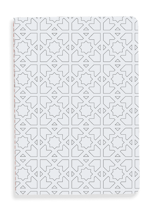 Overhead product shot of MUELLERPRINTS. Paperwork Black No. 10 Notizhefte · 40 Seiten · Blanko