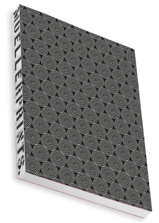 Overhead product shot of MUELLERPRINTS. Paperwork Black No. 13 Softcover · 160 Seiten · Blanko