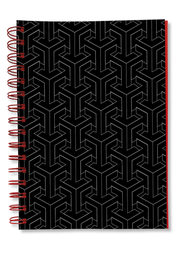 Black No. 02 Spiralbücher · 200 Seiten · Dotted
